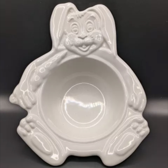 vintage PFALTZGRAFF* heritage white stoneware pottery children's breakfast bowl - Picture 1 of 8